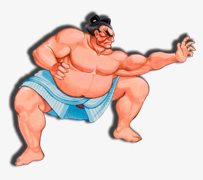 E Honda Street Fighter Png , Transparent Cartoons - E Honda Street Fighter Png, Png Download