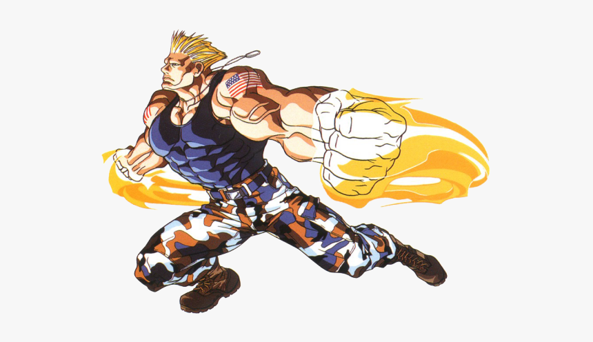 Street Fighter Guile Power, HD Png Download