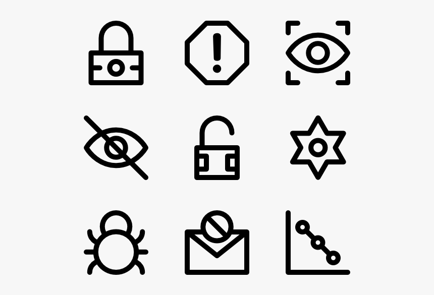 Protection And Security - Automotive Icons, HD Png Download