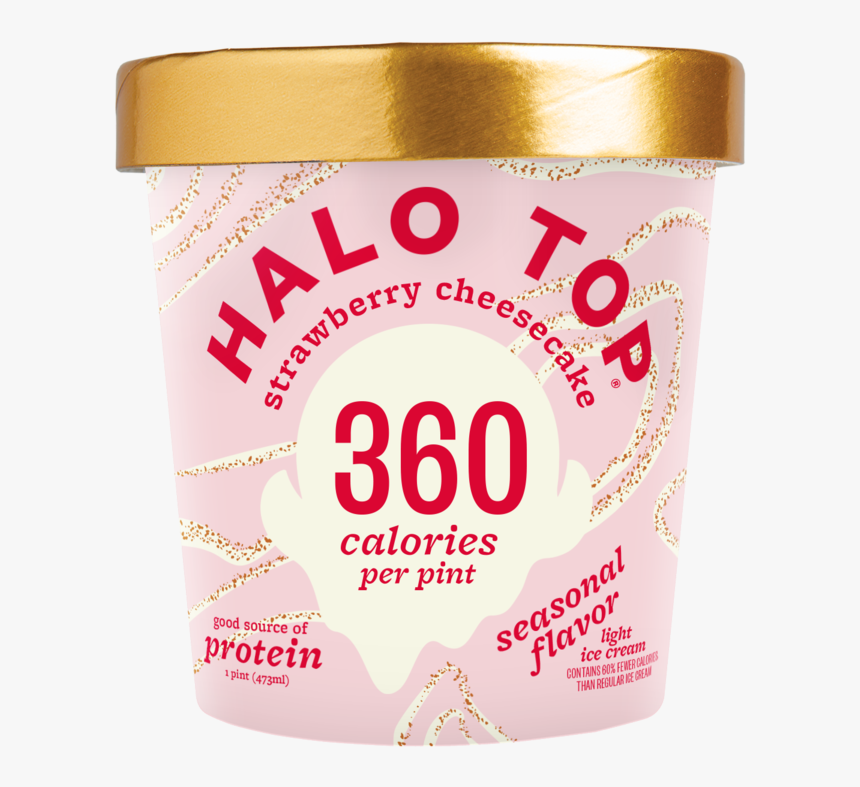 Halo Top Strawberry Cheesecake, HD Png Download