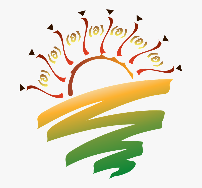 Sunlight, Sunrise, Environment, Solar, Spring, Sun - Clipart Graphic Design, HD Png Download