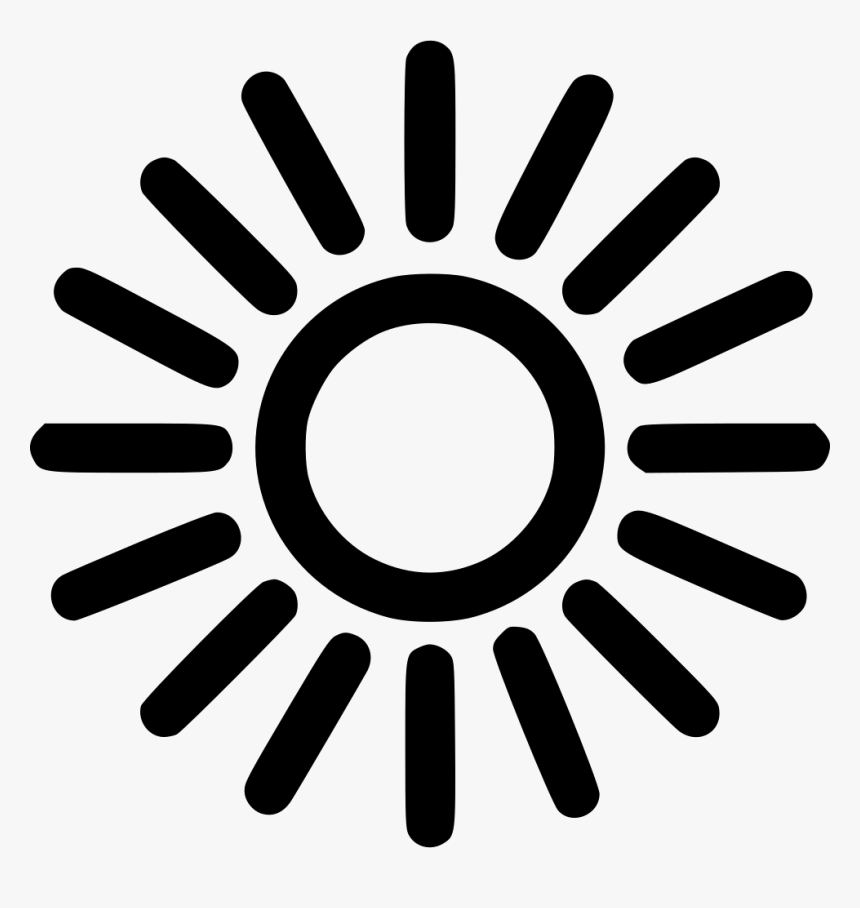 Brush Sun, HD Png Download