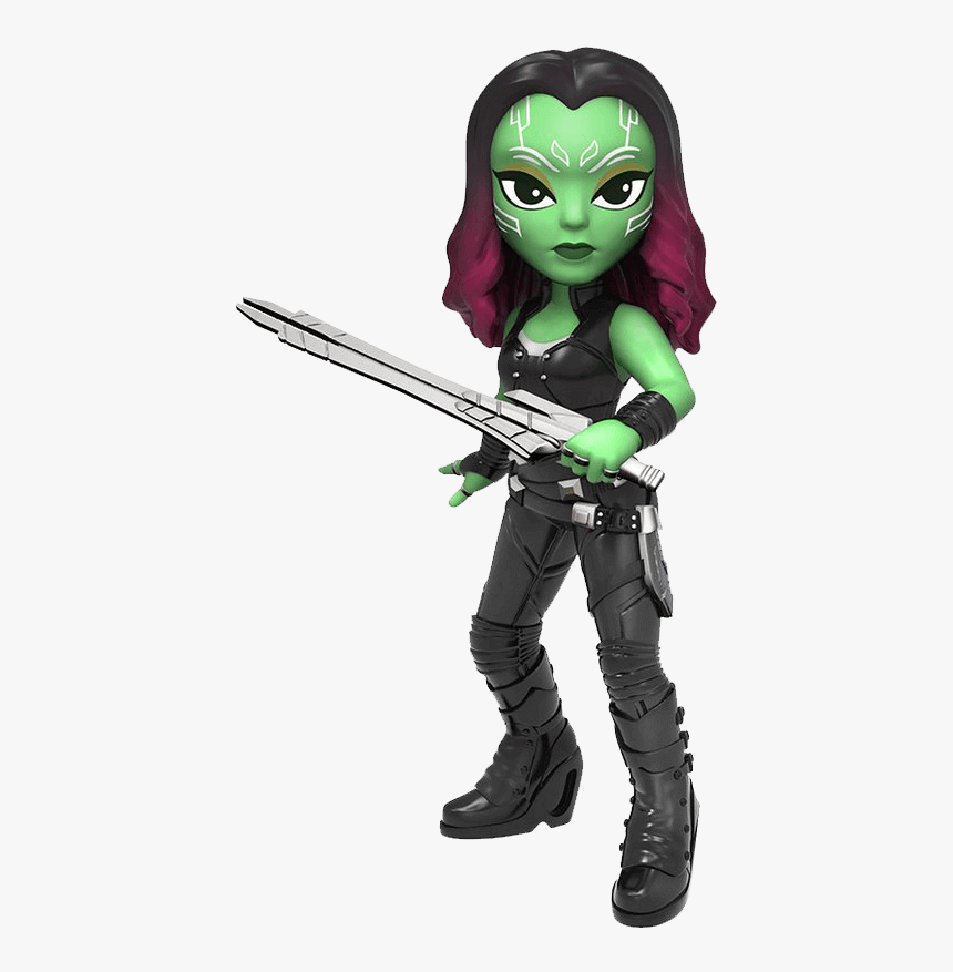 Guardians Of The Galaxy 2 Gamora Rock Candy Vinyl Figure - Pop Gamora Guardians Of The Galaxy 2, HD Png Download
