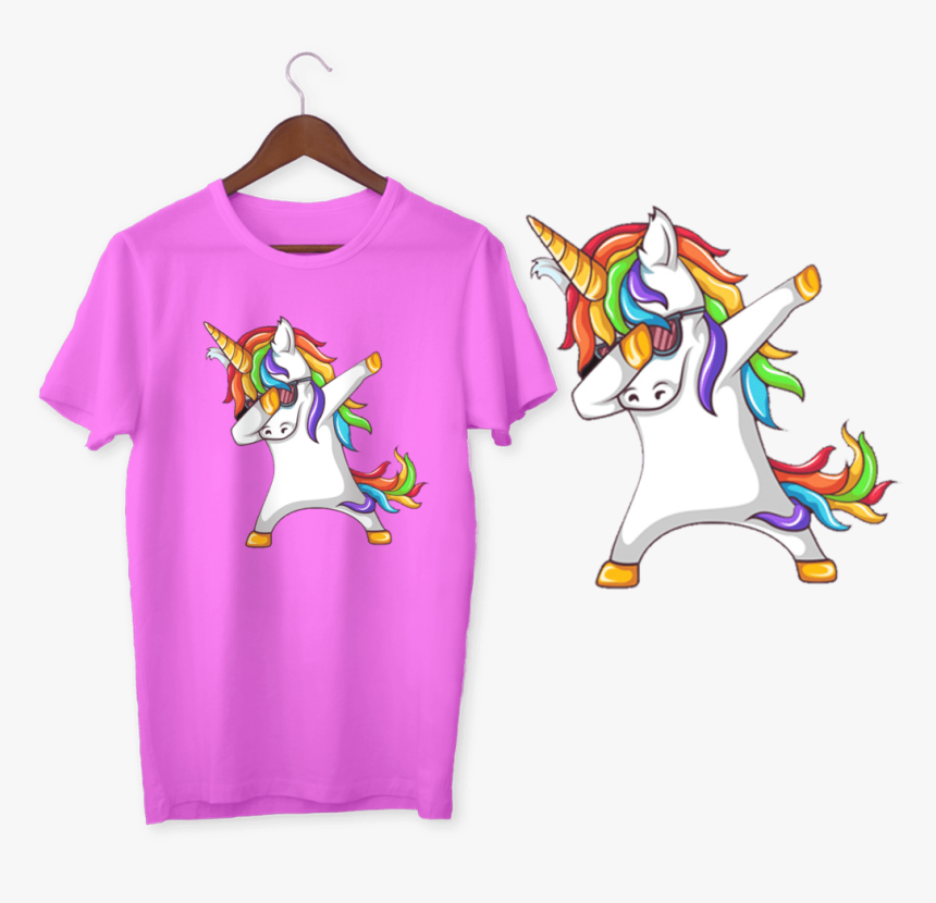 Camiseta Dabbing Unicorn Na Internet - Dabbing Dabbing Unicorn Png, Transparent Png