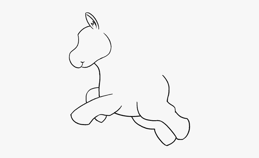 Step By Step Drawings Of A Unicorn, HD Png Download