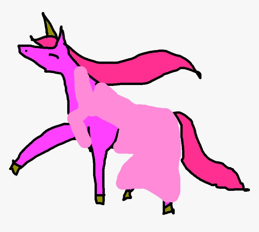 Dabbing Unicorn Png, Transparent Png