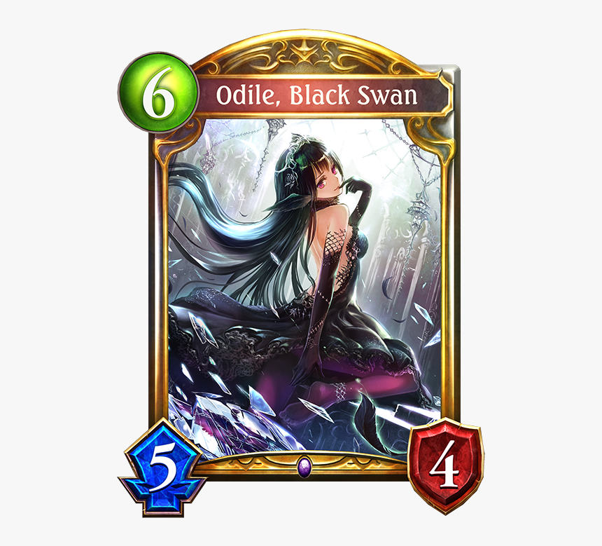 Odile, Black Swan - Odile Black Swan Shadowverse, HD Png Download