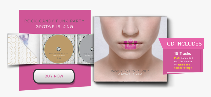 Rock Candy Funk Party Groove Is King, HD Png Download