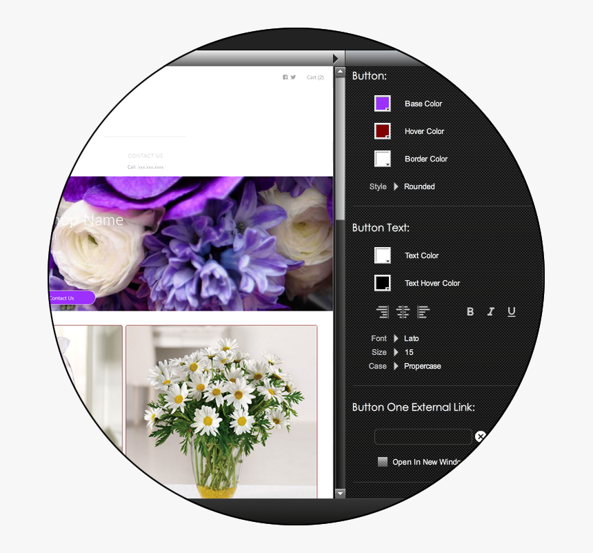 Florist Websites Designer - Daisy, HD Png Download