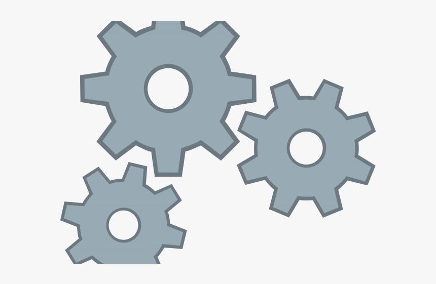 Transparent Background Gears Png, Png Download