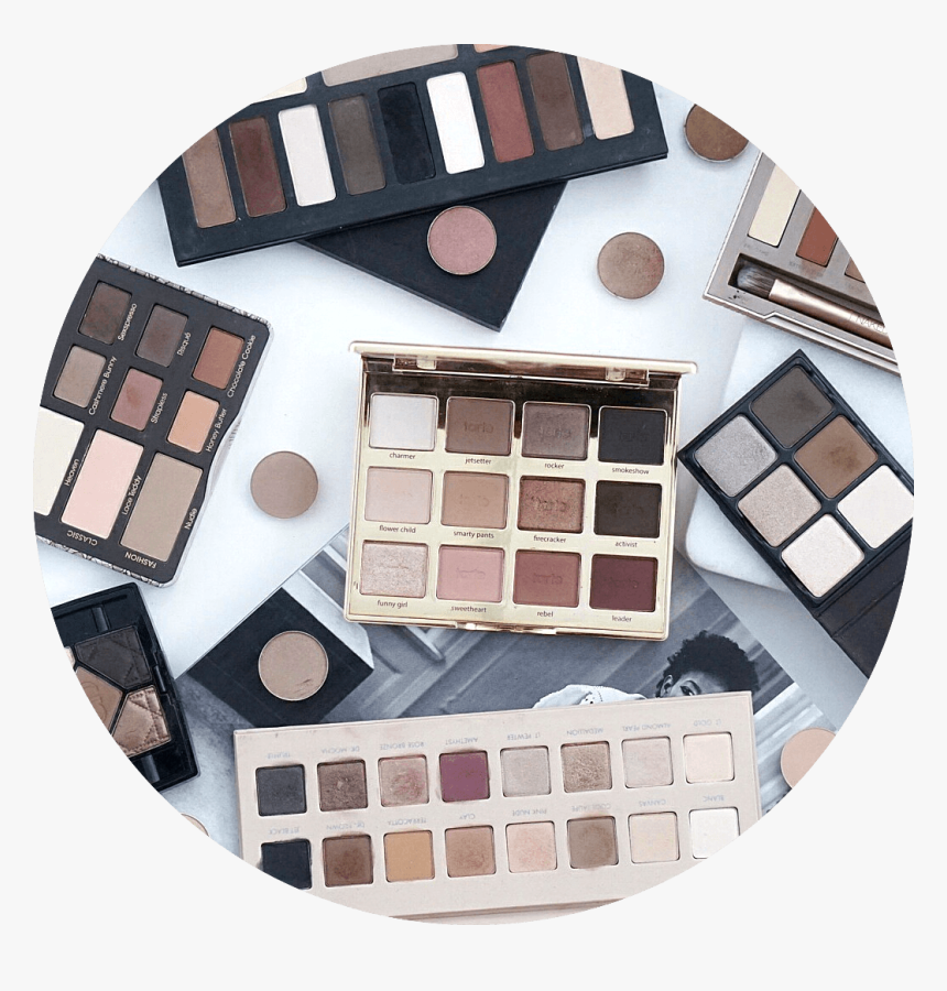 Makeup School In Nyc Eyeshadow Palettes Best - Nude Eyeshadows Flatlays, HD Png Download