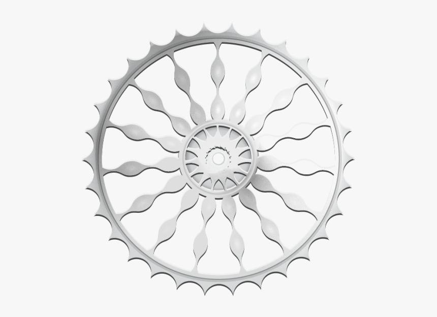 Metallic Gear With Spokes Vector Shield - Epic Fail Word, HD Png Download