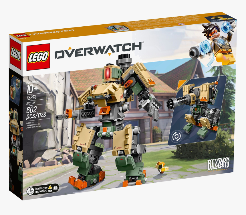 Lego Overwatch Bastion Set, HD Png Download