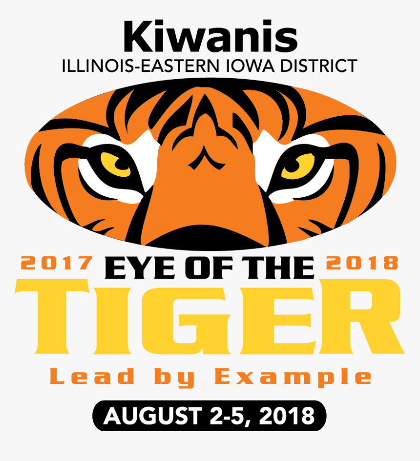 Kiwanis Eye Of The Tiger Logo , Png Download - Kiwanis Eye Of The Tiger Logo, Transparent Png