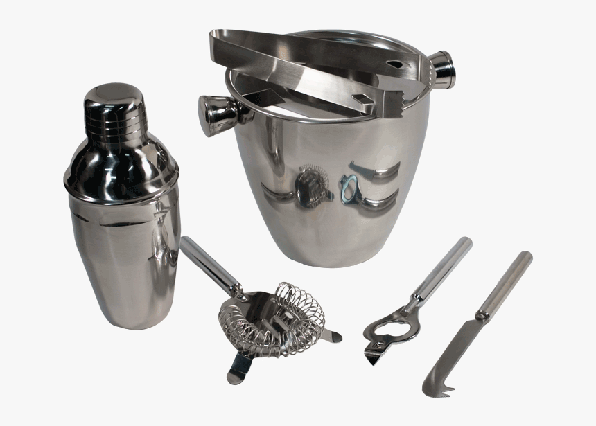 Pampered Grape 6pcs Stainless Steel Bar Set 
 Class - Kitchen Appliance, HD Png Download