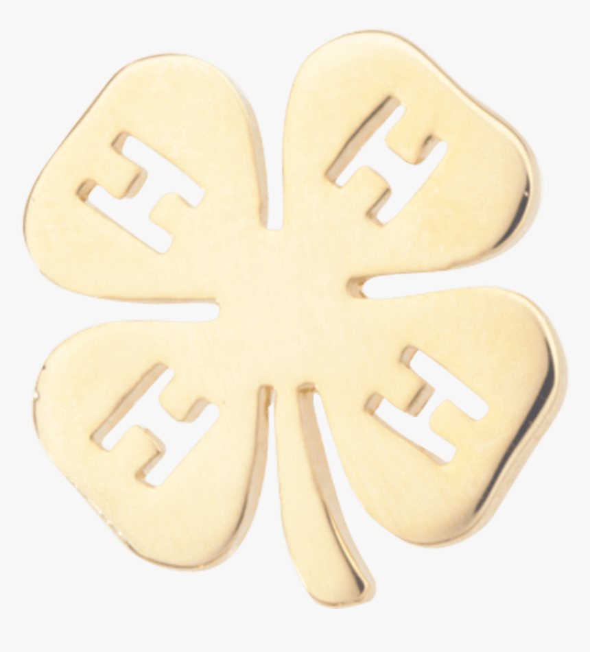 4-h Clover Emblem Lapel Pin - Clover, HD Png Download