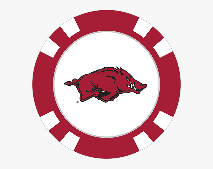 Arkansas Razorbacks Poker Chip Ball Marker New England Patriots Logo