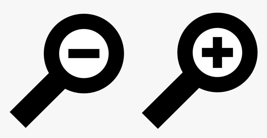 Enter Image Description Here - Zoom In Out Icon, HD Png Download