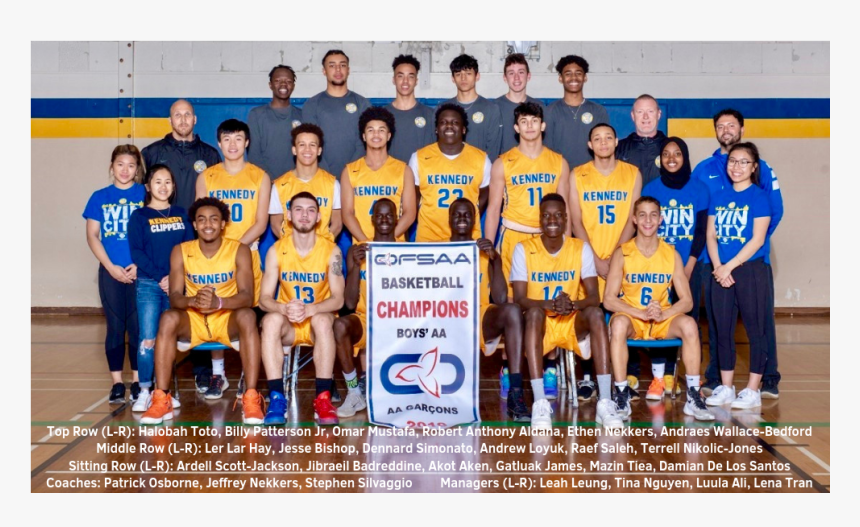 Kci Ofsaa (1) - Kennedy Prep Basketball Windsor, HD Png Download