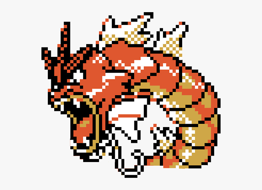 - Gyarados , Png Download - Pokemon Gold Battle Screen, Transparent Png
