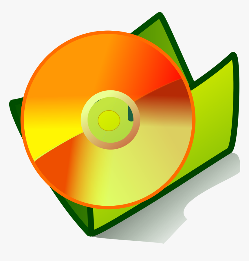Folder Cd Clip Art - Personal Clipart, HD Png Download