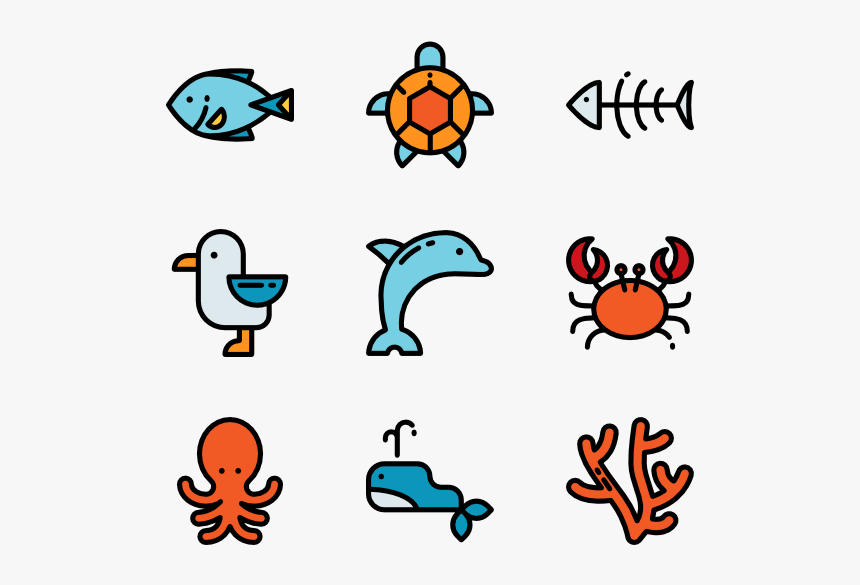 Aquarium Icons, HD Png Download