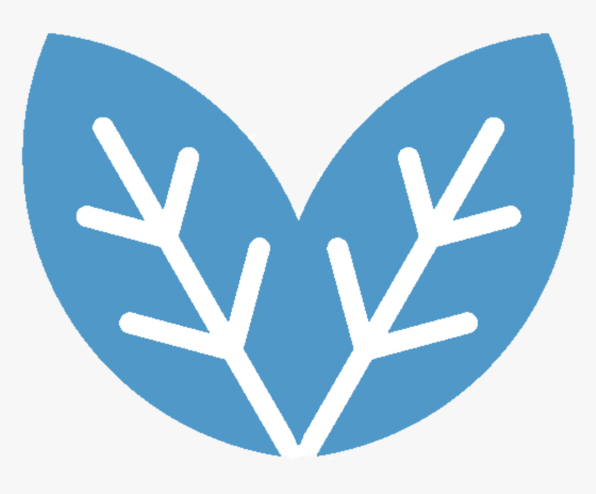 Vegan Logo Blue, HD Png Download