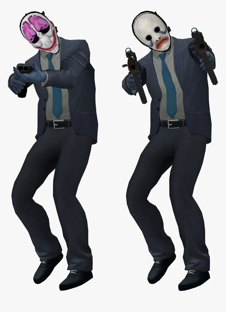 Payday 2 Pixel Art, HD Png Download