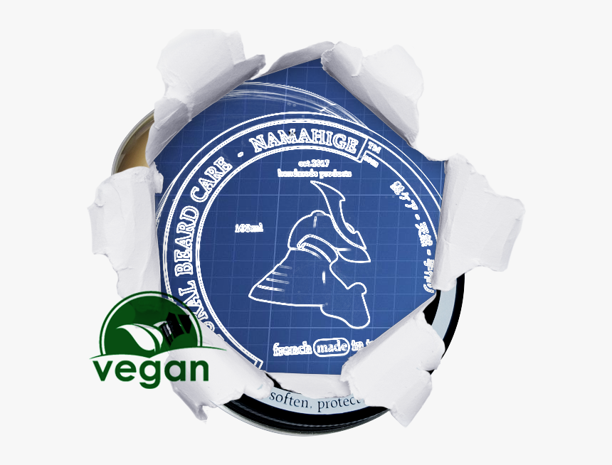 Namahige Beard Product - Vegetarian Mark, HD Png Download