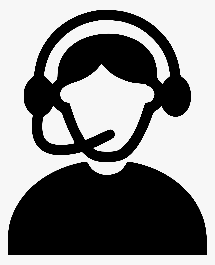 Headphones Clipart Word Work Center - Call Center Agent Png, Transparent Png