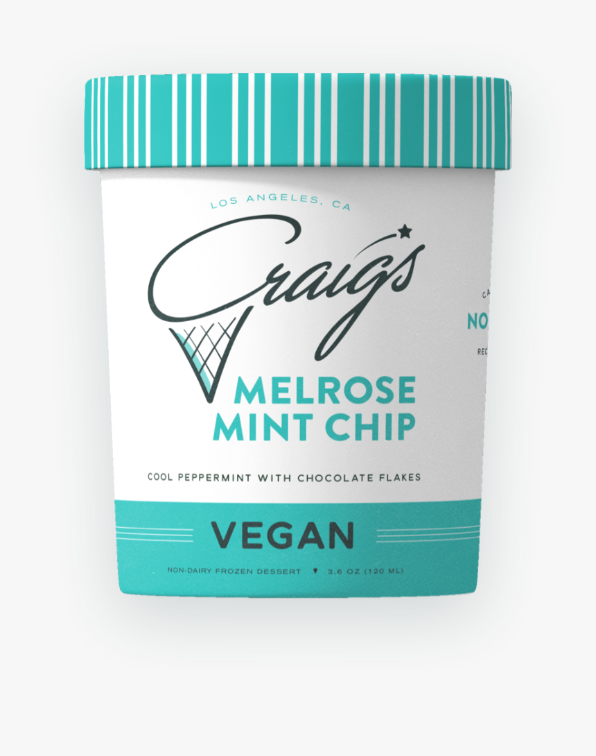 Melrose Mint Chip 

 
 Data Rimg Lazy 
 Data Rimg Scale - Craigs Vegan Ice Cream, HD Png Download