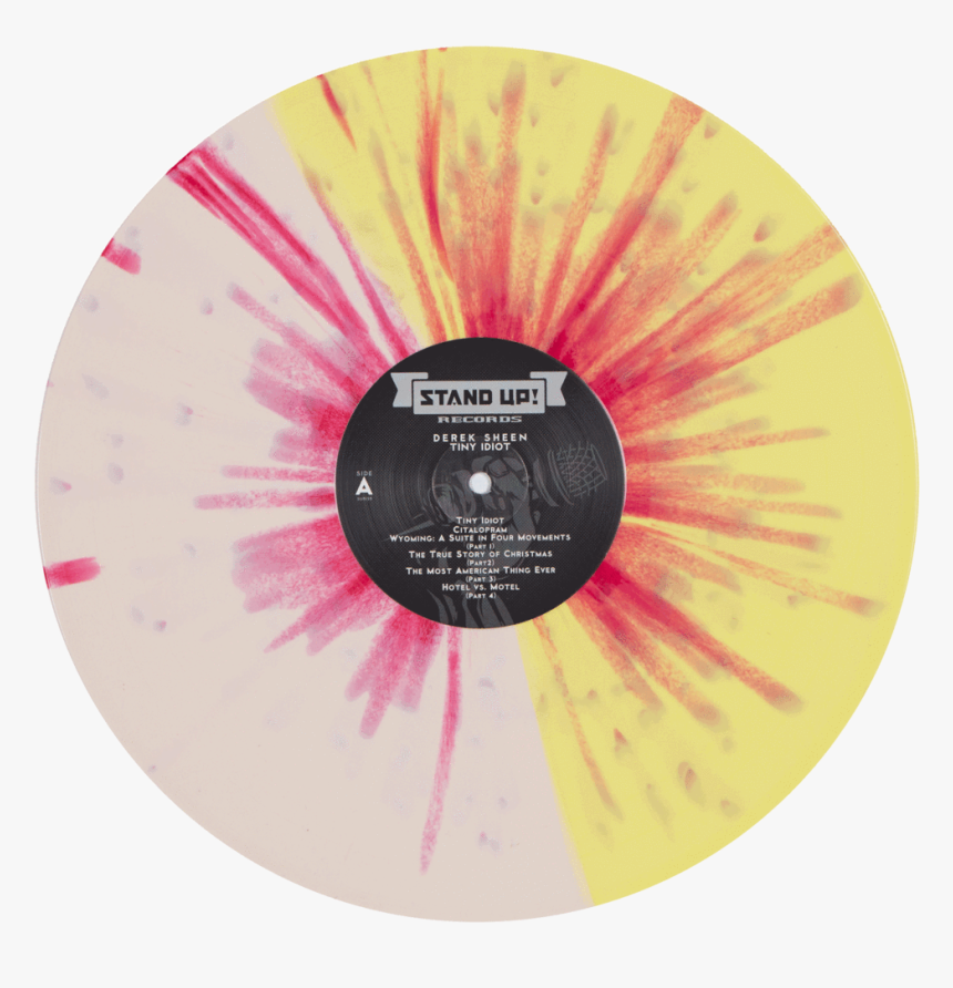Tiny Idiot - Colored Vinyl Half And Half, HD Png Download