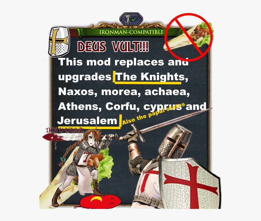 Eu4 The Knights Unit, HD Png Download