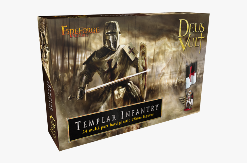 Deus Vult Miniature 28mm, HD Png Download