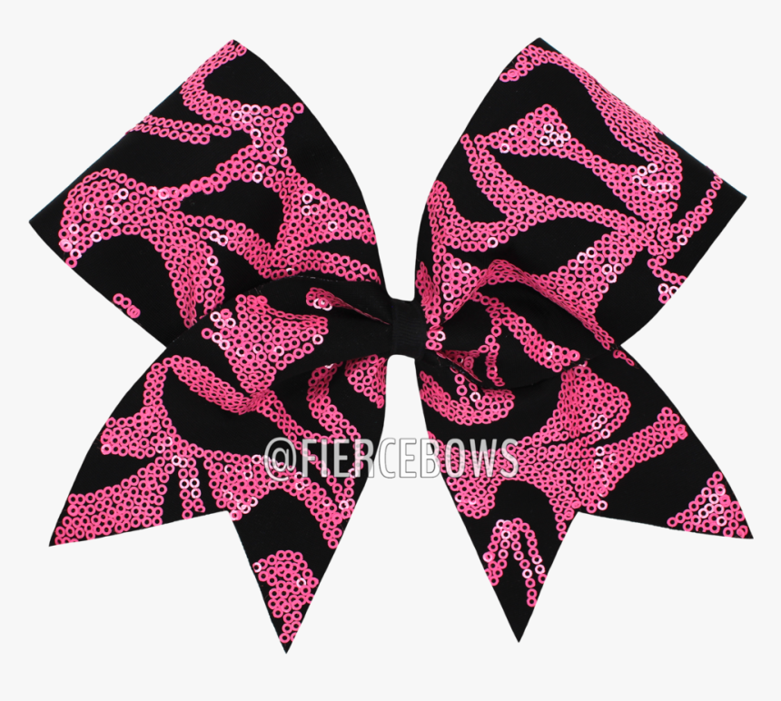 Swirl Sequin In Pink And Black - Sock, HD Png Download