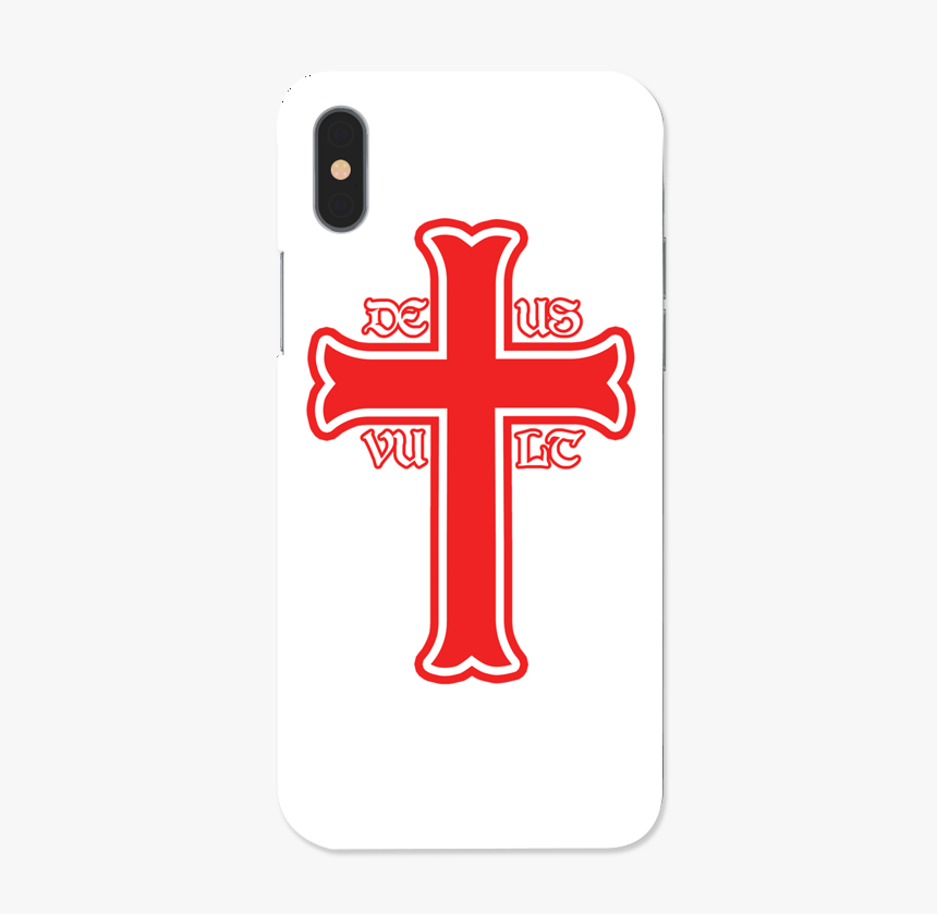 Case Transparente Deus Vult De Deus Vult Artesna - Cross, HD Png Download
