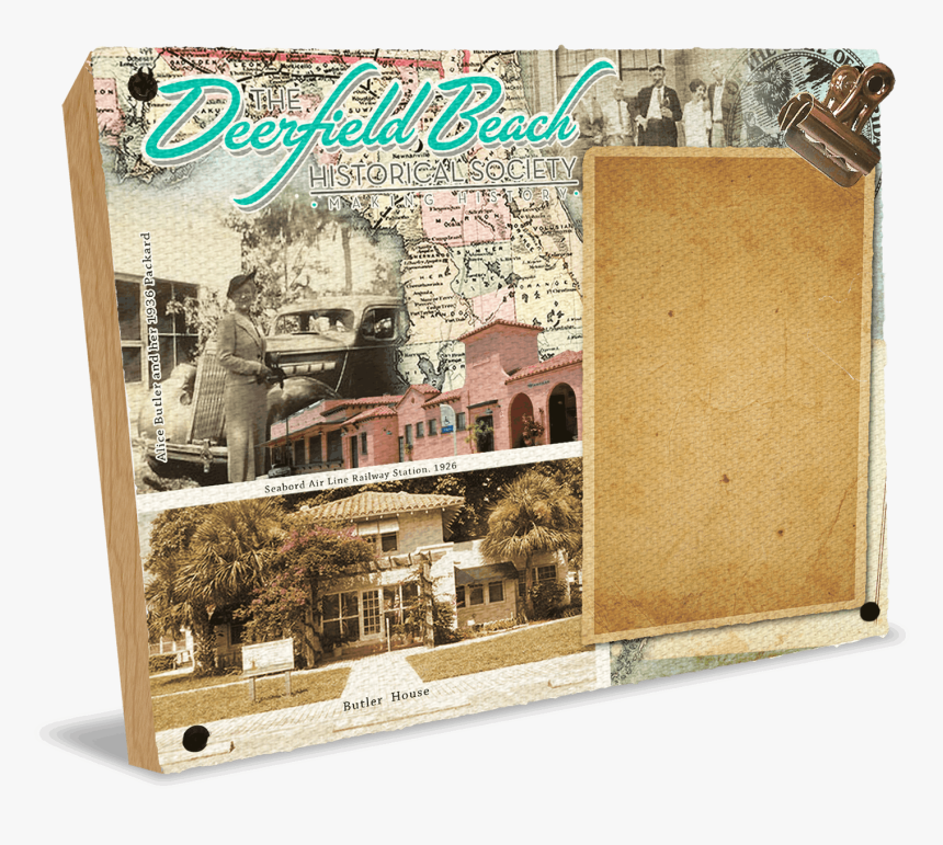 Deerfield Beach Historical Society - Plywood, HD Png Download