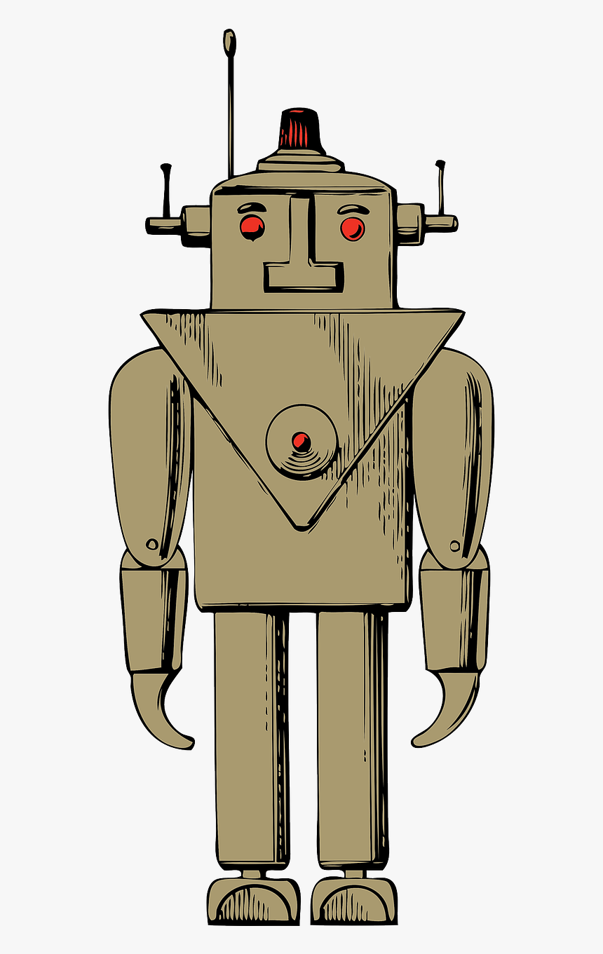 Robot Svg Clip Arts - Robot Clip Art, HD Png Download