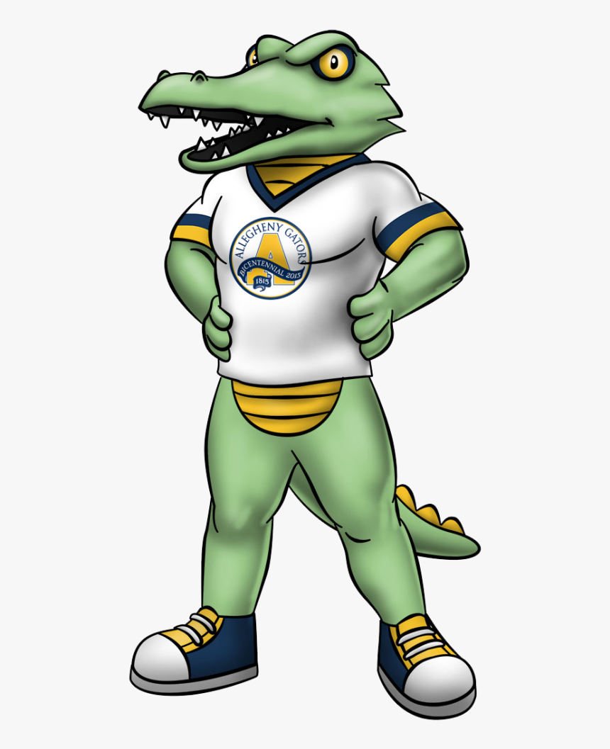 Allegheny Gators Clipart , Png Download - Allegheny College, Transparent Png