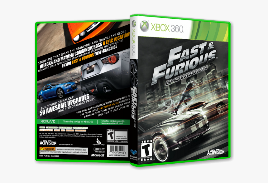 Fast And Furious - Fast And The Furious Showdown, HD Png Download
