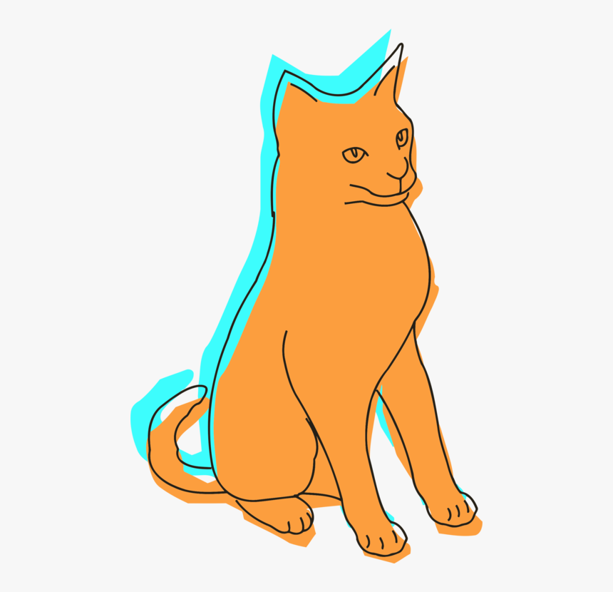 Transparent Kitten Clip Art - Cat, HD Png Download