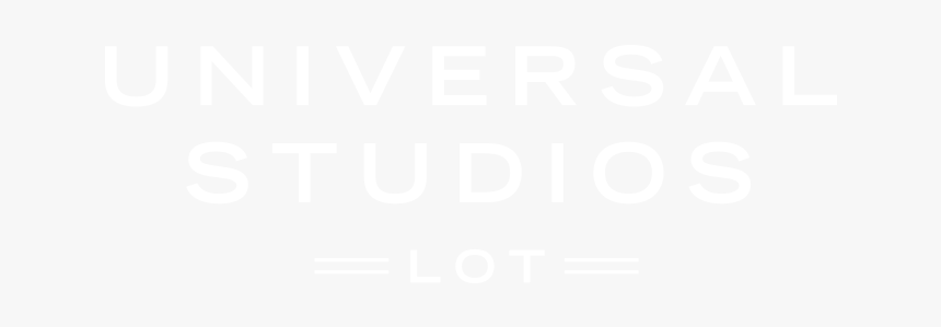 Universal Studios Lot - Johns Hopkins White Logo, HD Png Download