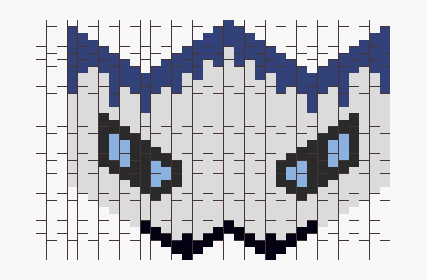 Killer Frost Mask - Cross-stitch, HD Png Download