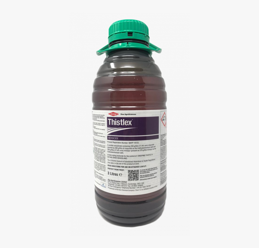 Thistlex 3l Weed Killer For Creeping & Spear Thistles - Plastic Bottle, HD Png Download