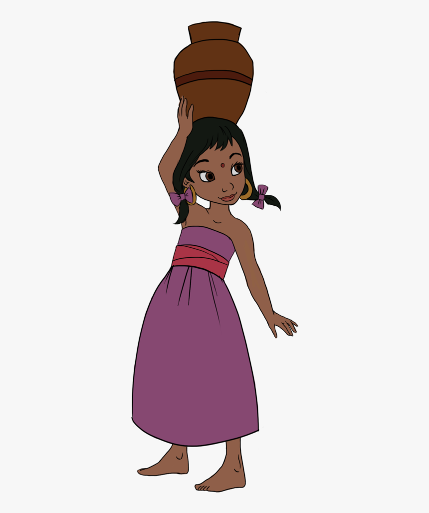 Shanti ~ The Jungle Book, - Jungle Book Water Girl, HD Png Download