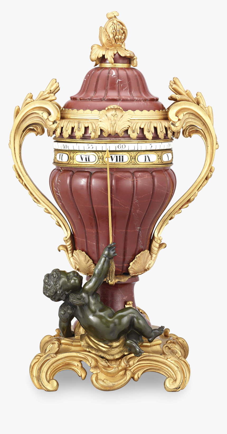 Louis Xvi Annular Dial Clock - Illustration, HD Png Download