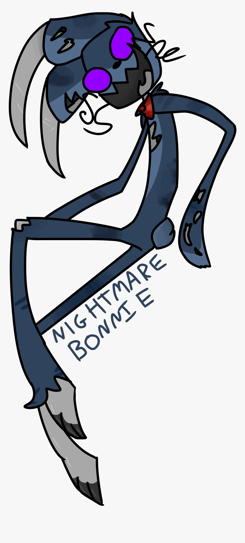Artworknoodle Nightmare Bonnie, HD Png Download