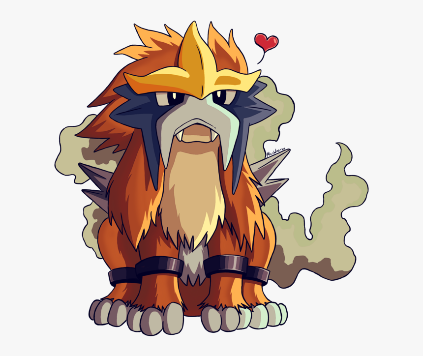 Entei Shiny , Png Download - Pokemon Entei Shiny, Transparent Png