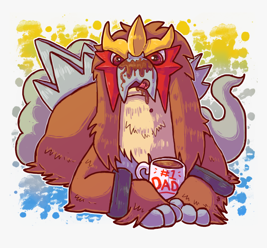 #1 Dad - Cartoon, HD Png Download