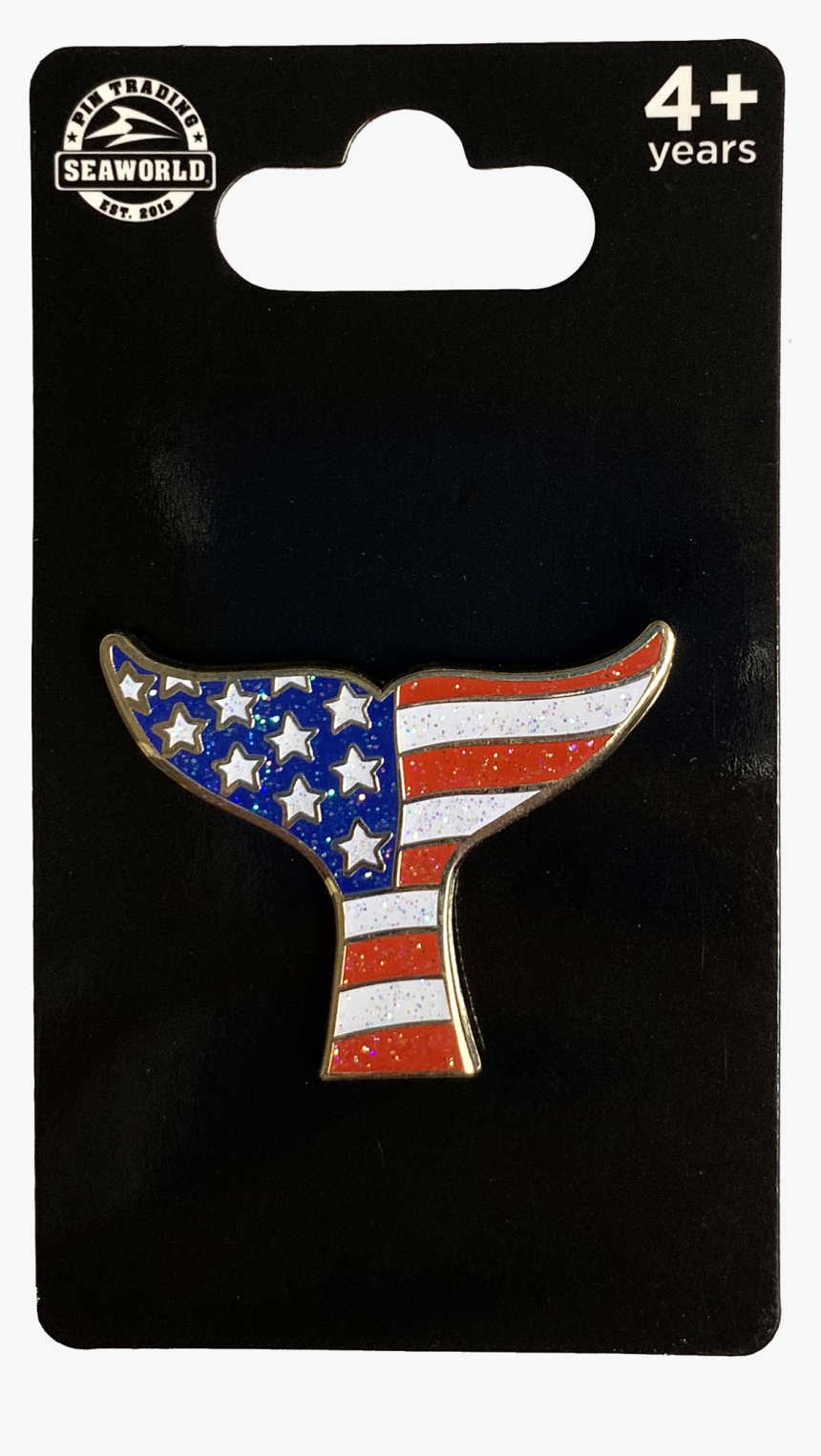 Americana Whale Tail Pin 
 Class - Propeller, HD Png Download